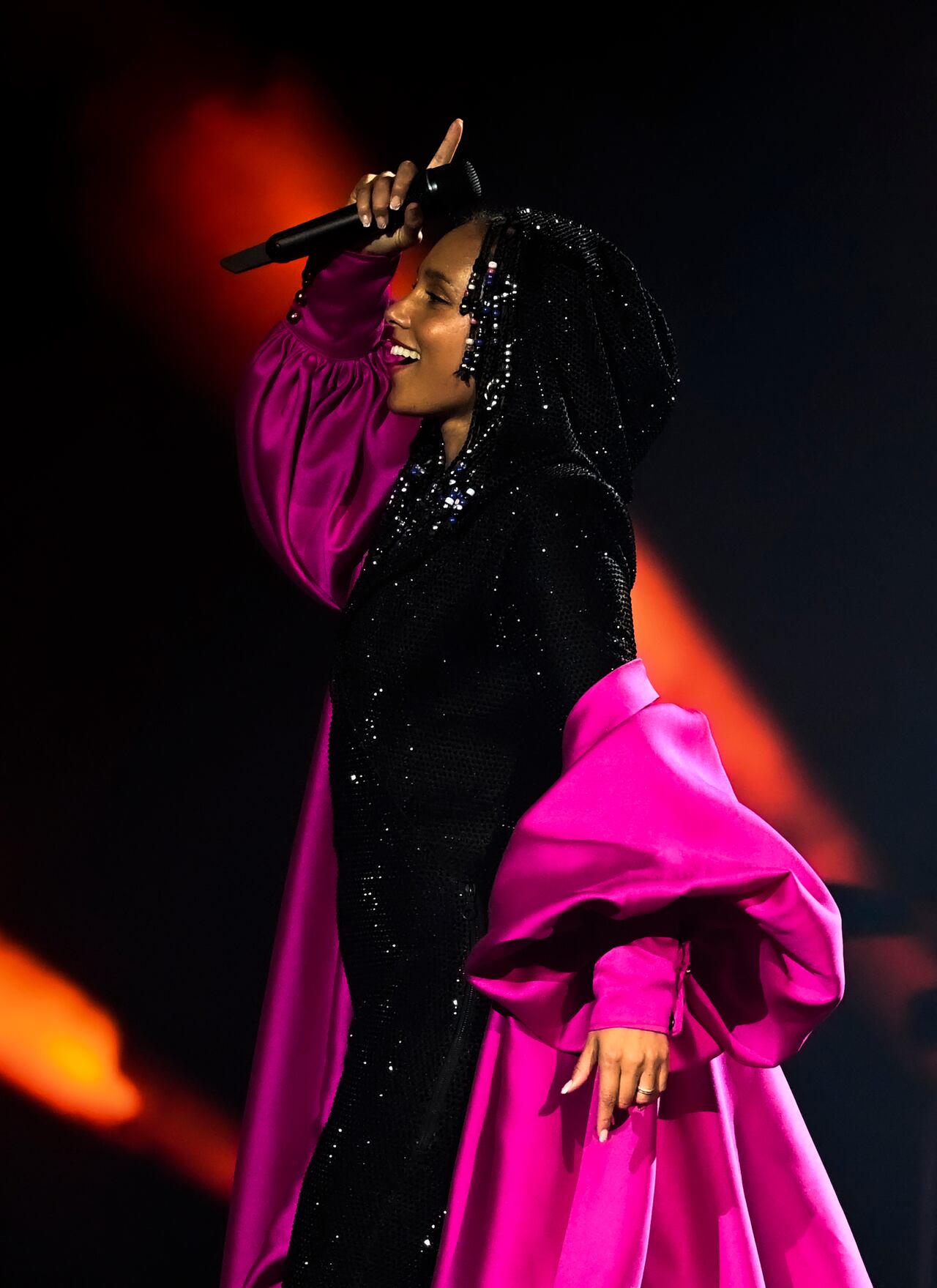 alicia keys en el movistar arena