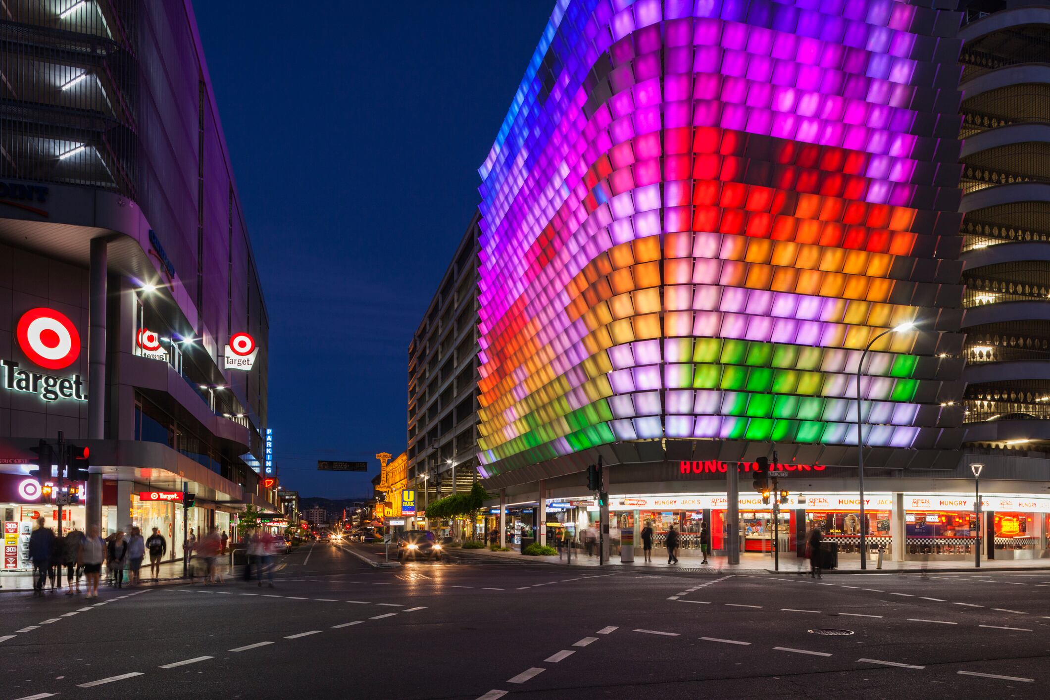 La Rundle Street de Adelaide (Australia)