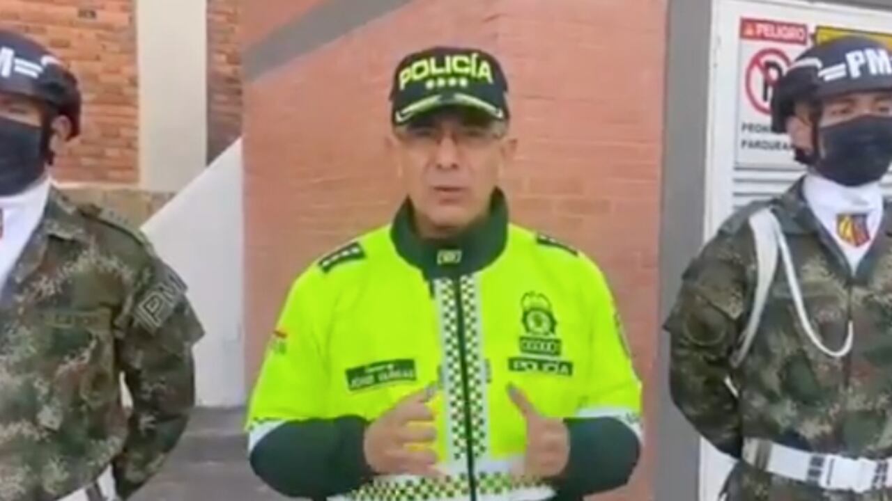 Director de la Policía Nacional, general Jorge Luis Vargas Valencia