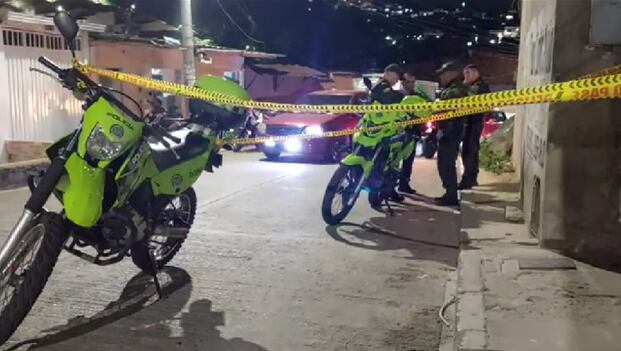Homicidio en el barrio La Trinidad en Floridablanca.