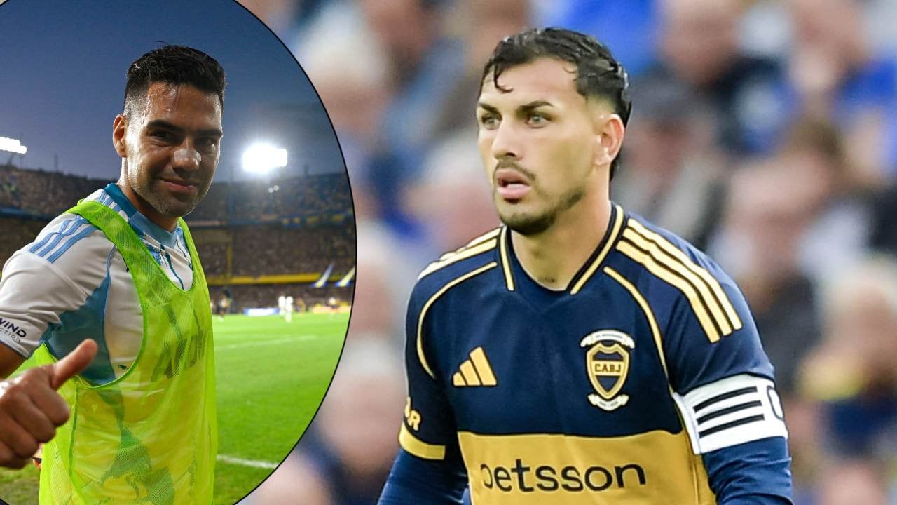 Radamel Falcao y Leandro Paredes.