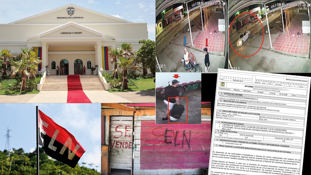 La aparición de una bandera del ELN en los límites entre Barranquilla y Soledad encendió las alertas por una posible expansión de la guerrilla en el Atlántico.