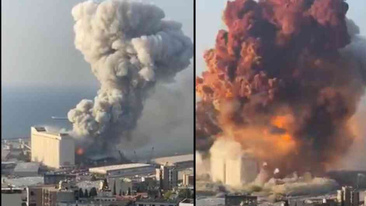 Explosión en Beirut deja decenas de heridos | Noticias de día
