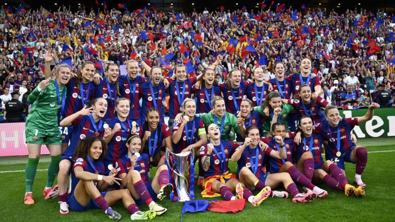 Barcelona retiene el título de la Liga de Campeones femenina.