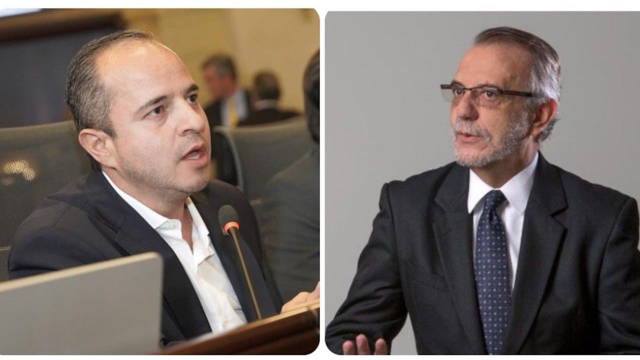 Juan Espinal e Iván Velásquez