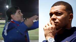 Diego Maradona le aconsejó a Florentino Pérez que fichara a Kylian Mbappé