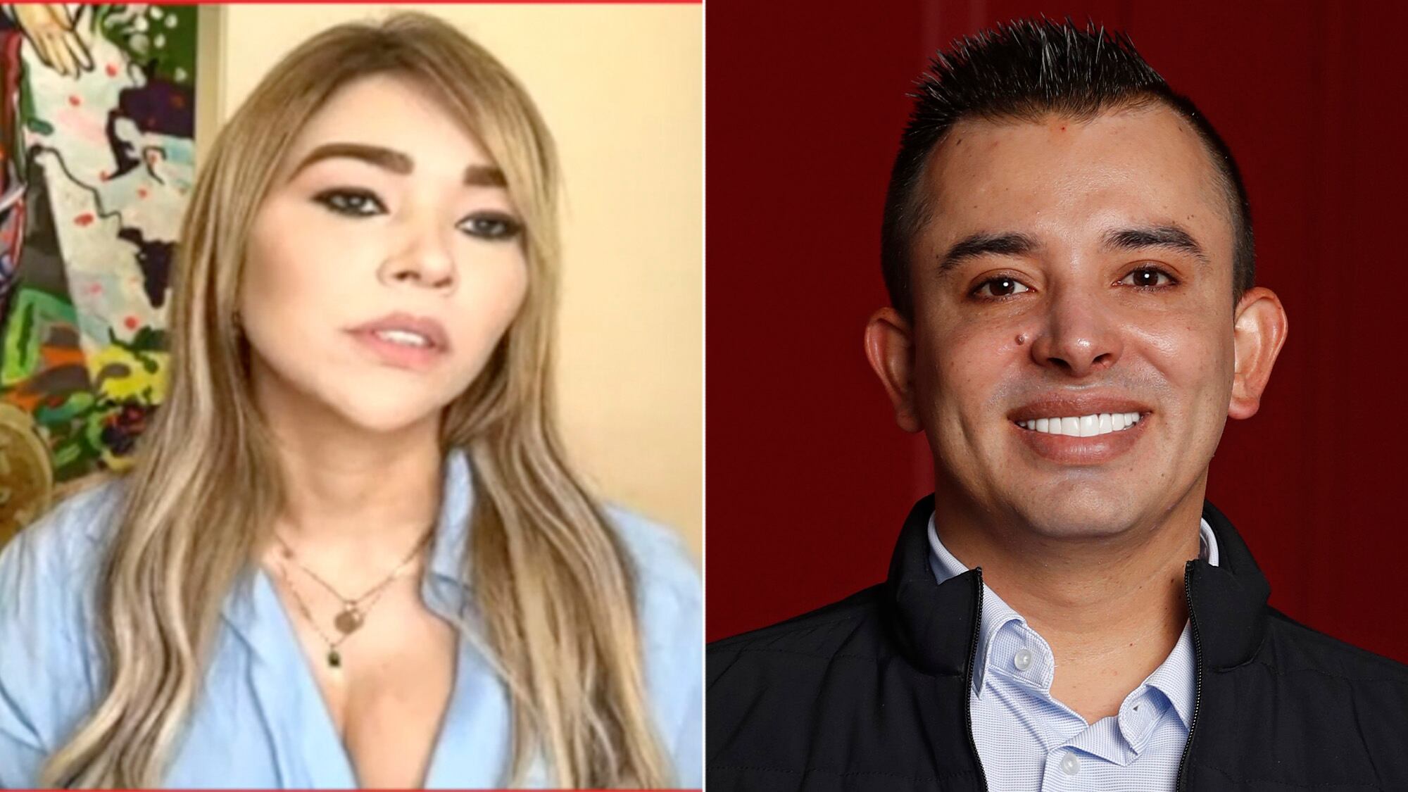 Day Vásquez y  Juan Manuel Cortés.