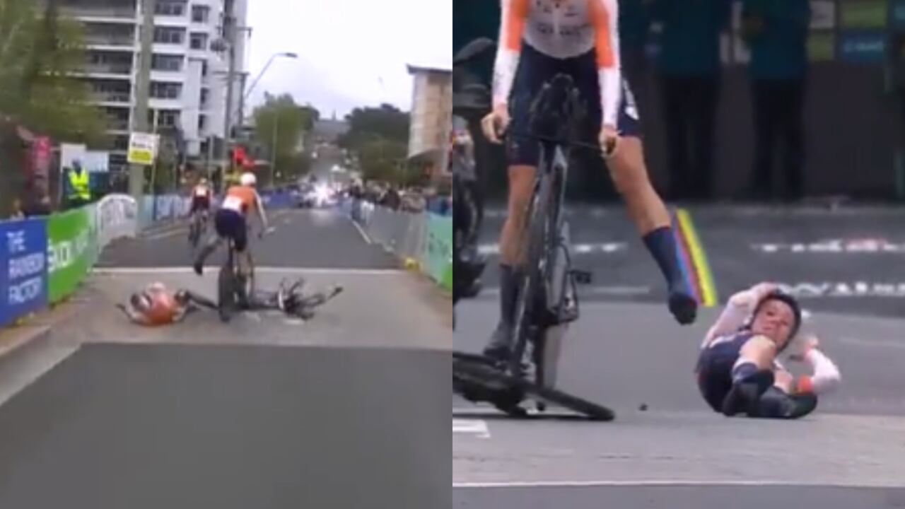 Annemiek van Vleuten, Muncial de Ciclismo. Foto: Captura de pantalla Eurosport