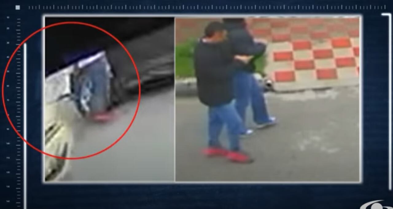 Alias el Costeño junto a su novia.