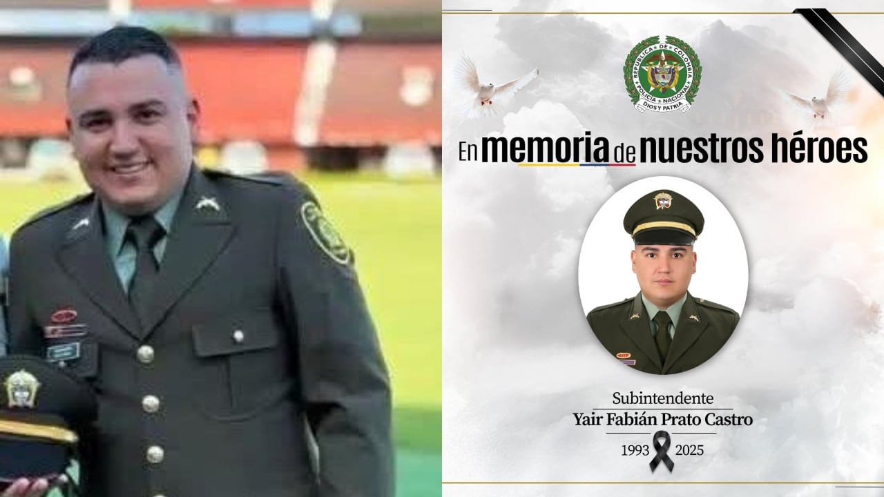 Este fue el uniformado asesinado en las últimas horas.