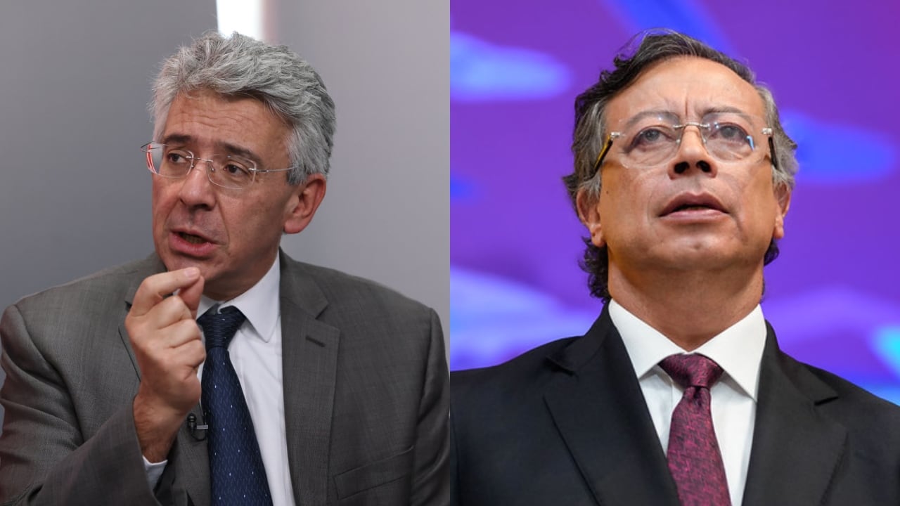 Enrique Gómez y Gustavo Petro.