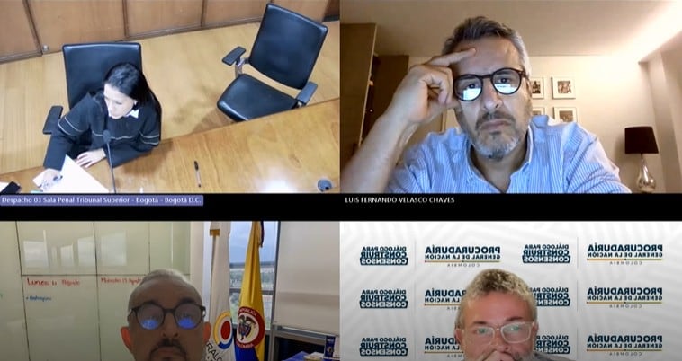 Tribunal emitió una nueva medida de aseguramiento en contra del exministro del Interior, Luis Fernando Velasco.