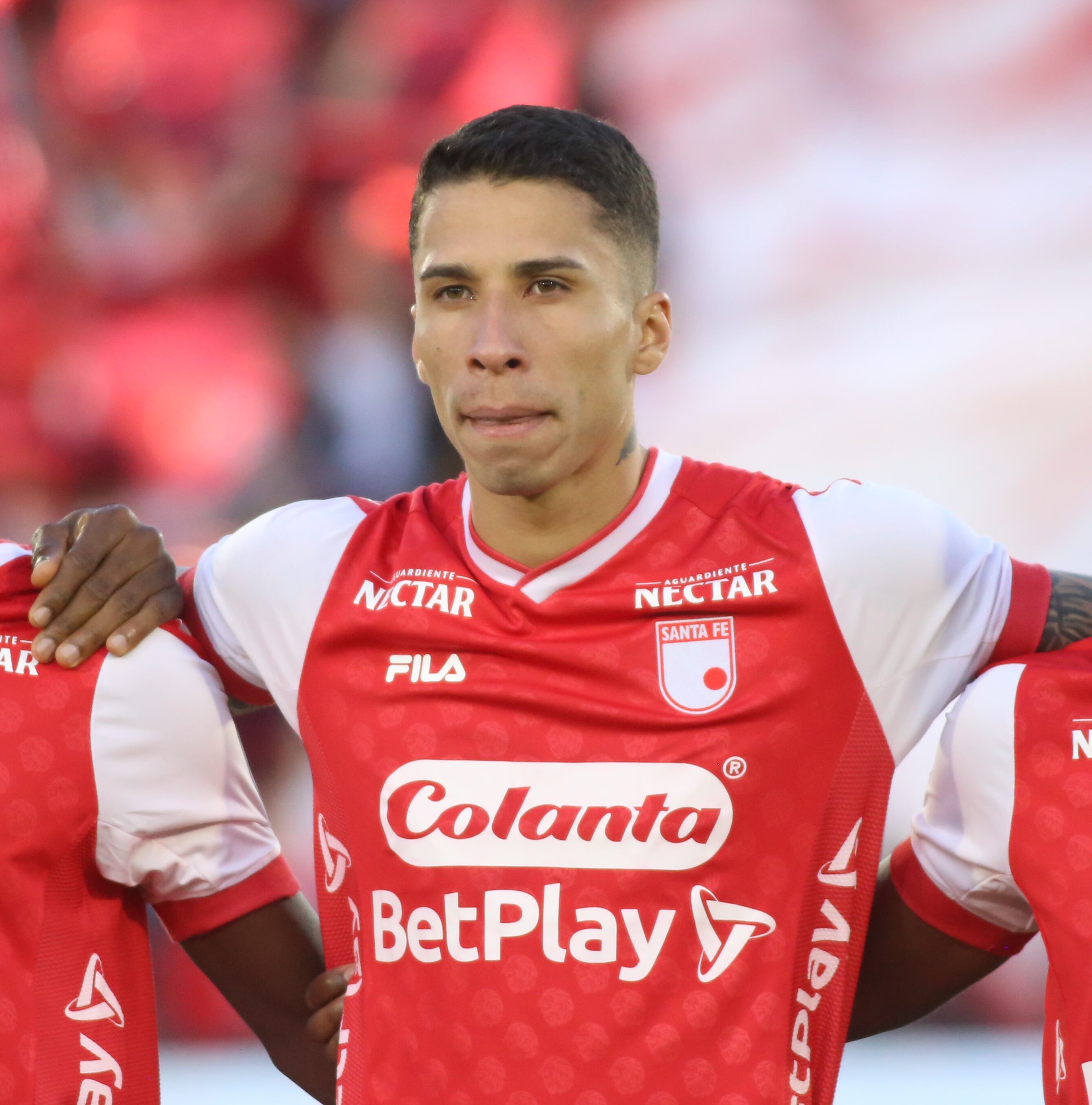 Agustín Rodríguez ya jugó en Colombia con la camiseta de Santa Fe.