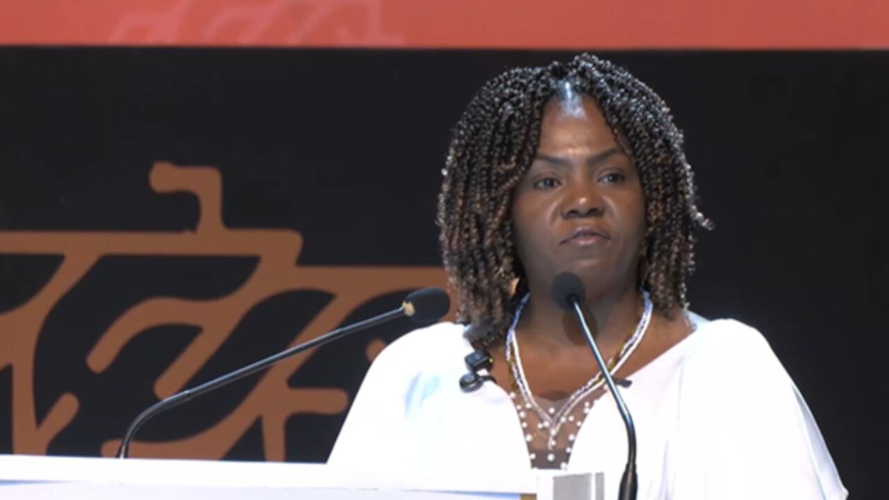 Francia Márquez, vicepresidenta de Colombia.
