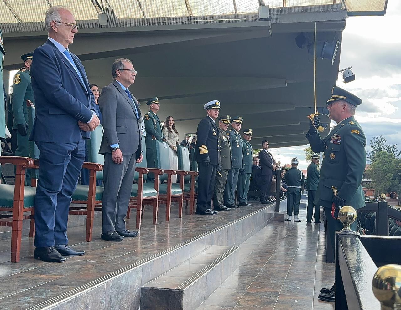 Mayor General Luis Emilio Cardozo Santamaría, Comandante del Ejército Nacional