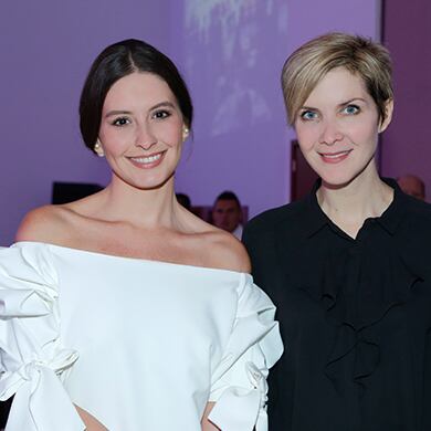 Taliana Vargas y Margarita Ortega.