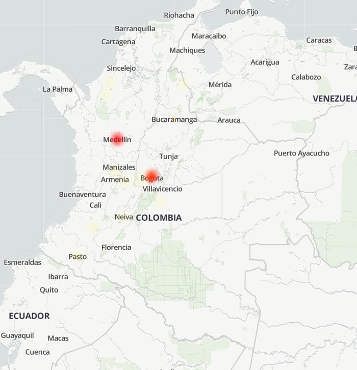 La capital fue el punto con mayor intensidad de alertas durante la jornada.
