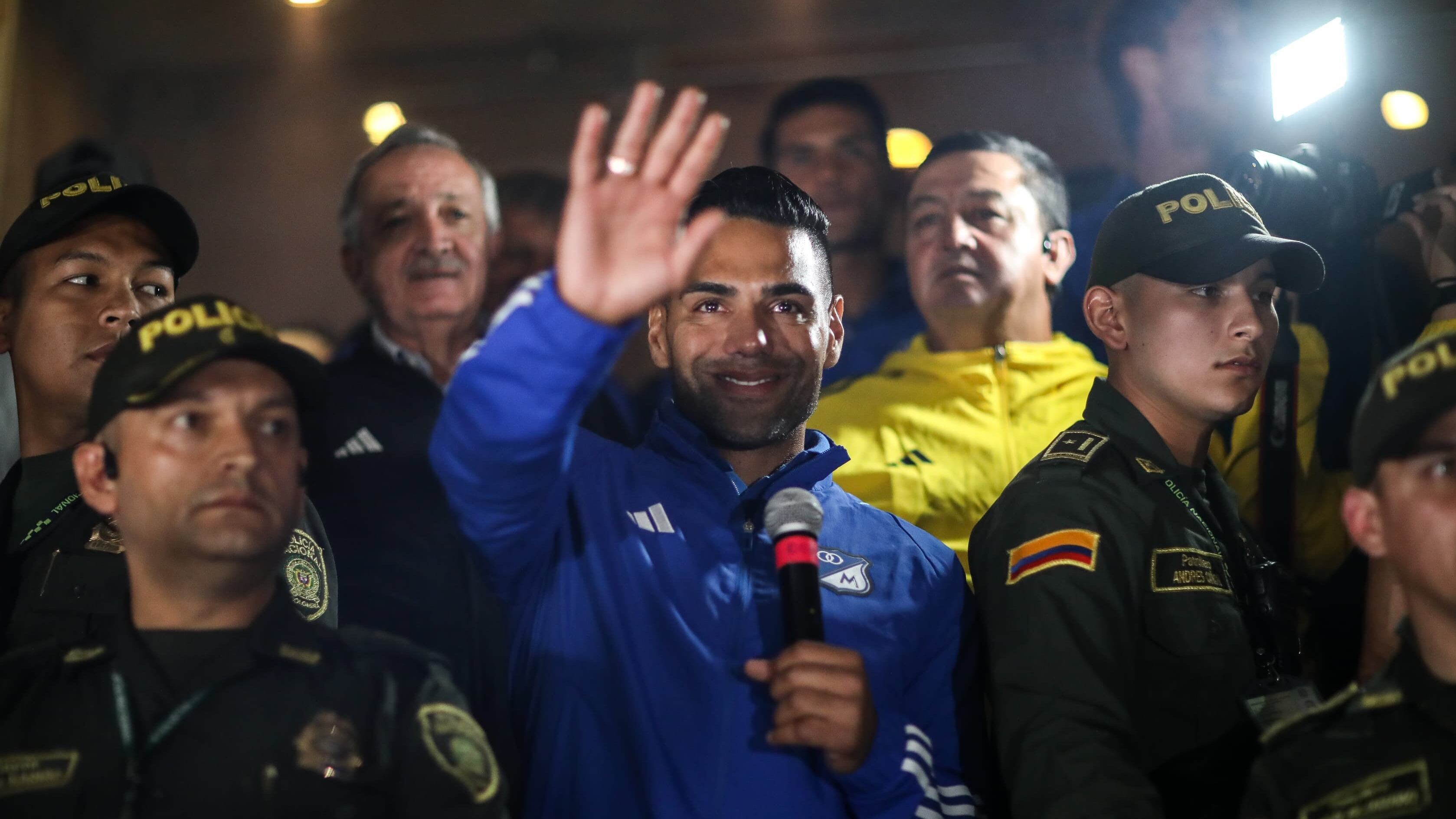 Rueda de prensa Falcao García, Hinchas de Millonarios
Julio 4 de 2024