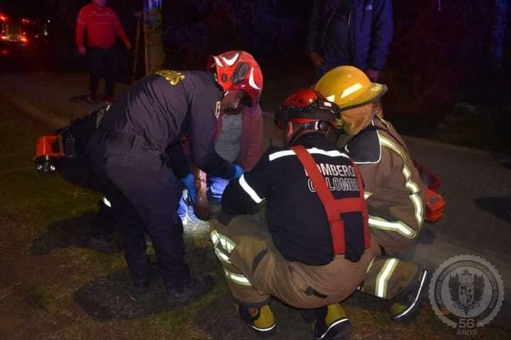 Los heridos fueron atendidos por los organismos de socorro.