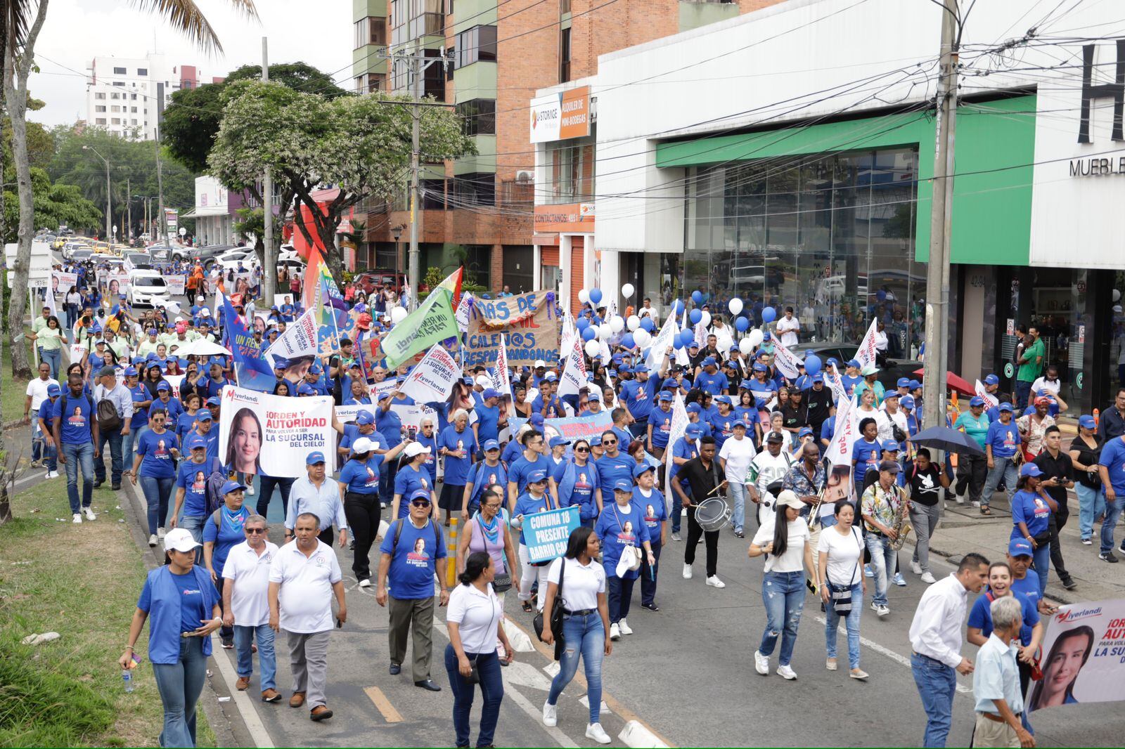 Miyerlandi Torres entregó firmas que avalan su candidatura a la Alcaldía de Cali