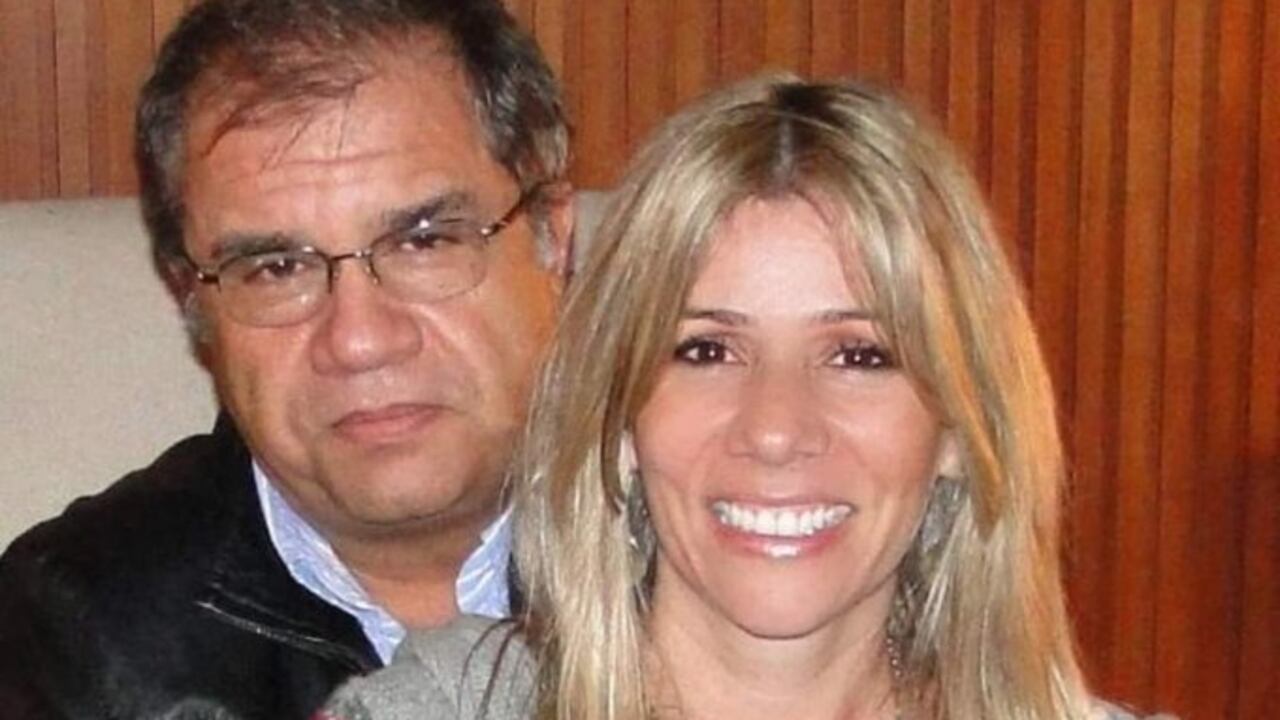 José Manuel Gnecco y su asesinada esposa Mercedes Gnecco