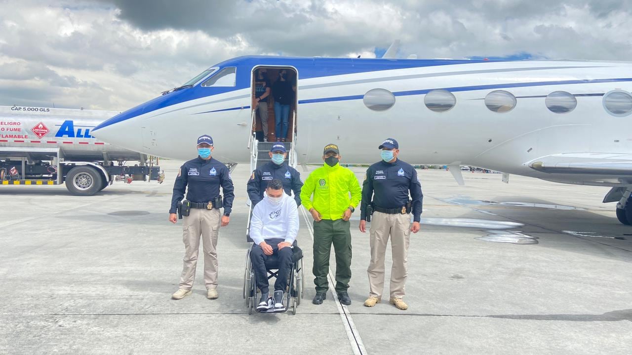 Así fue la extradición a EE.UU de alias La Silla, el temido narcotraficante