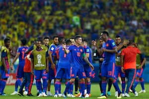 Imagen del partido entre Colombia y Polonia (3-0) el 24 de junio de 2018, por la fecha 2 del grupo H en el Mundial Rusia 2018.