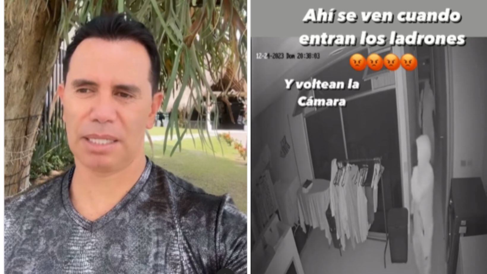 Roban la casa de Andy Rivera mientras se encontraba celebrando navidad con su familia