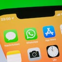 Así se ve WhatsApp en un menú de iPhone.