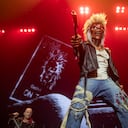 Eddie The Head, de lejos la mejor mascota en la historia del rock.