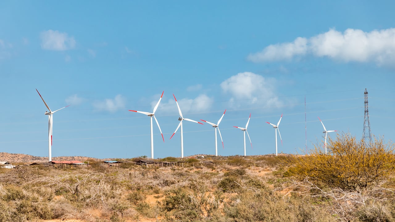 Energía eólica en la Guajira