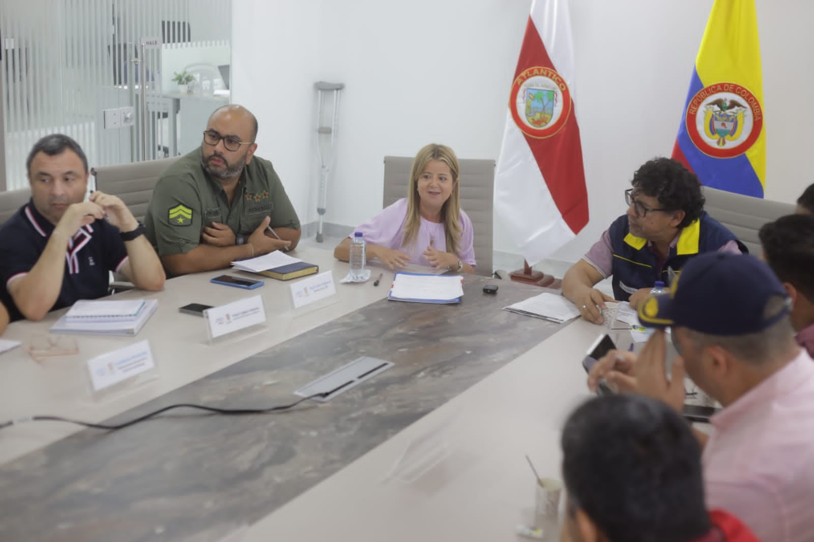 Autoridades departamentales y nacionales hicieron compromisos por el Atlántico para prevenir mayores afectaciones por la ola invernal.