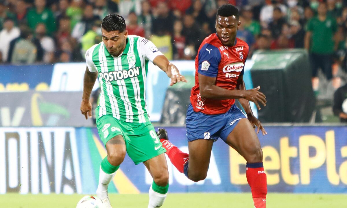 Atlético Nacional vs. Independiente Medellín. Foto: Dimayor