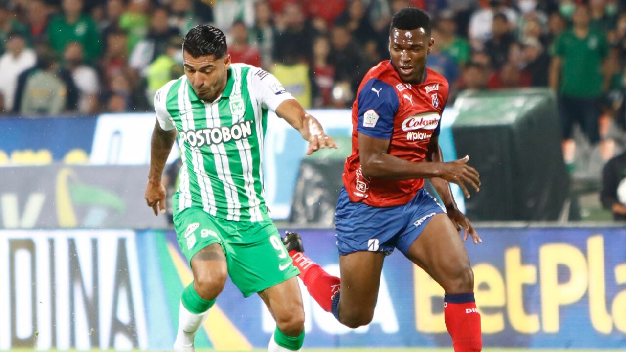 Atlético Nacional vs. Independiente Medellín. Foto: Dimayor