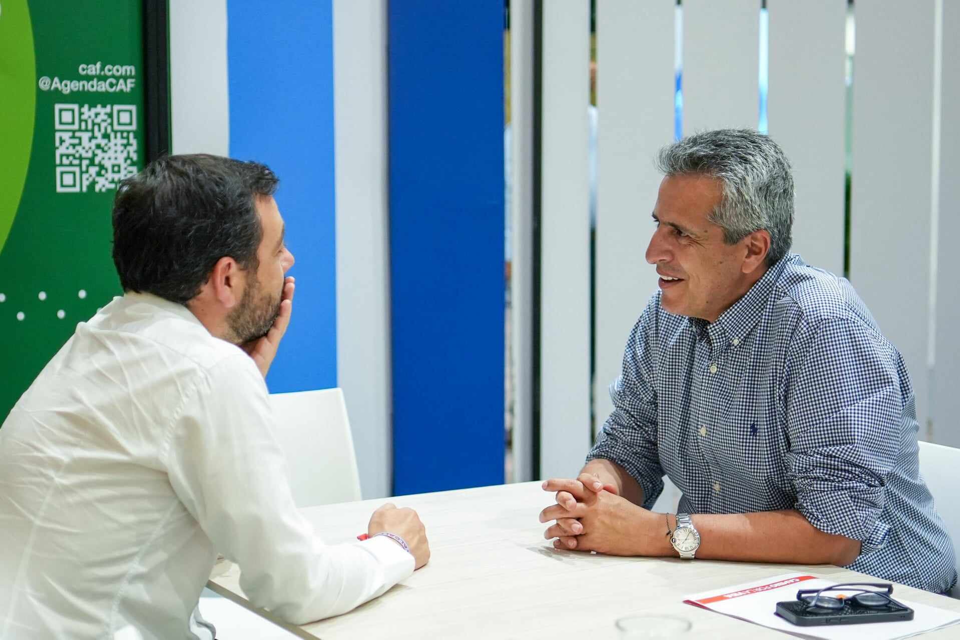 Carlos Fernando Galán y Luis Fernando Velasco