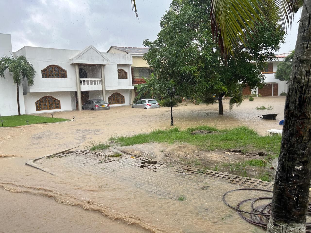 Inundaciones en Villa Campestre.