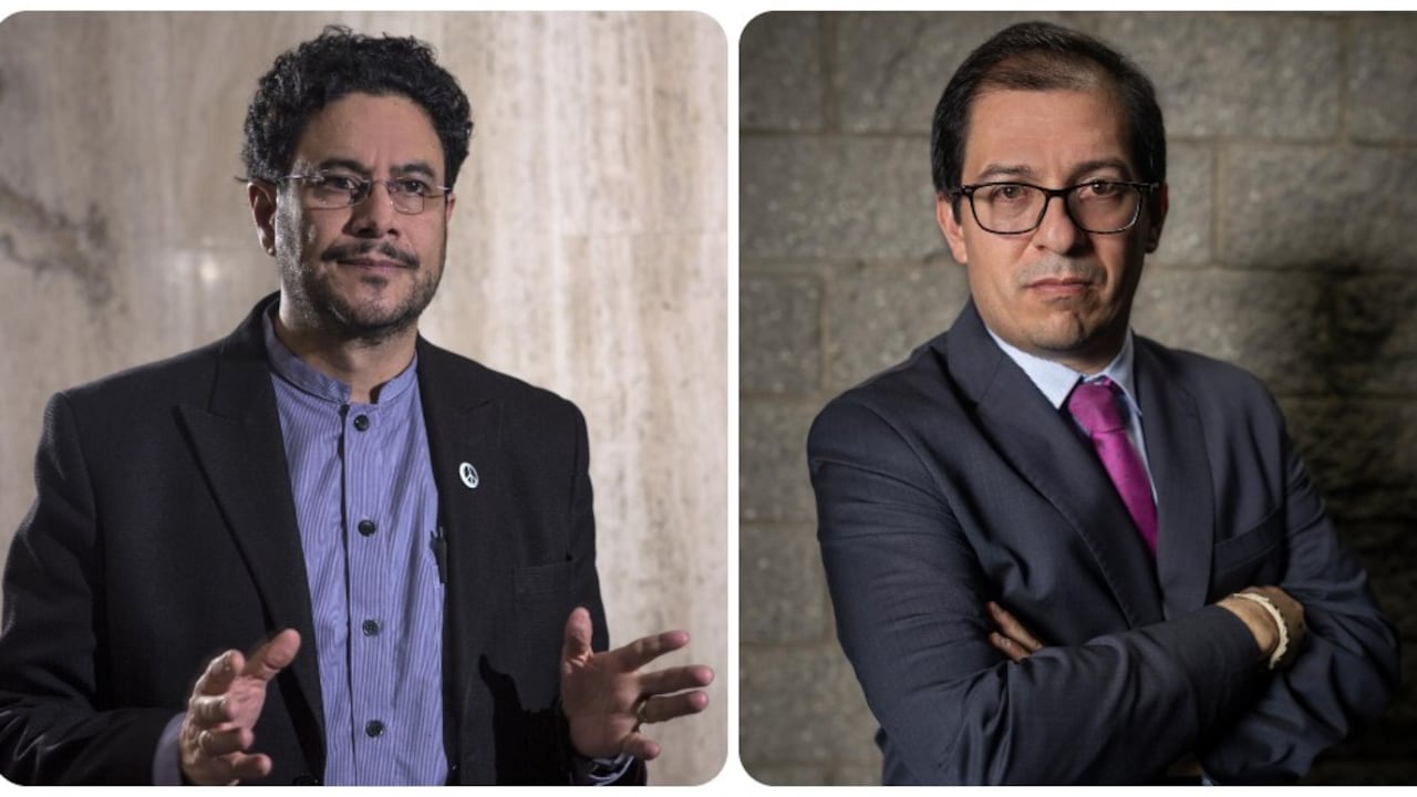 Iván Cepeda y Francisco Barbosa