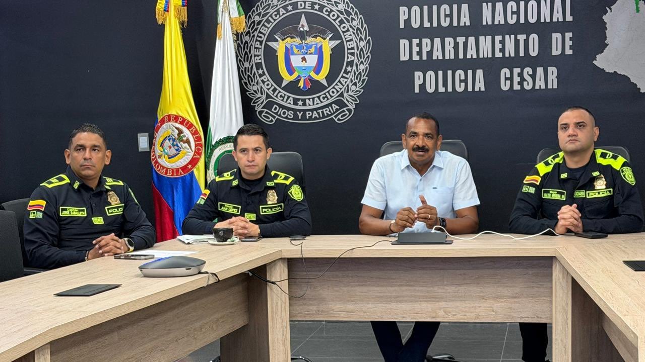 Autoridades departamentales despliegan operativos de seguridad en el sur del Cesar.