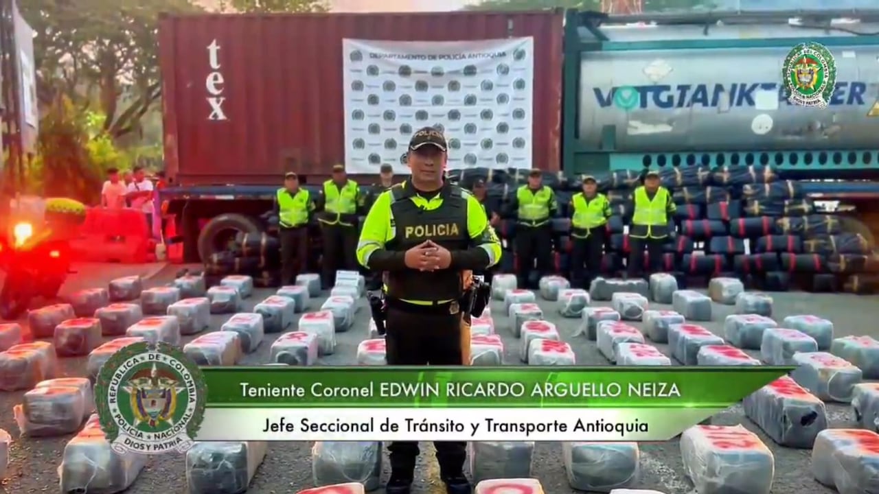 Incautan cinco toneladas de marihuana en las carreteras de Antioquia