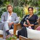 This image provided by Harpo Productions shows Prince Harry, left, and Meghan, Duchess of Sussex, in conversation with Oprah Winfrey. "Oprah with Meghan and Harry: A CBS Primetime Special" airs March 7, 2021. Britain’s royal family and television have a complicated relationship. The medium has helped define the modern monarchy: The 1953 coronation of Queen Elizabeth II was Britain’s first mass TV spectacle. Since then, rare interviews have given a glimpse behind palace curtains at the all-too-human family within. (Joe Pugliese/Harpo Productions via AP, File)