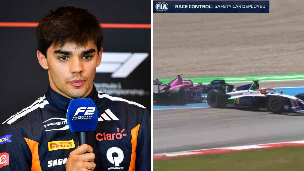 Choque de Sebastián Montoya en el sprint de Barcelona le produjo fuerte castigo.