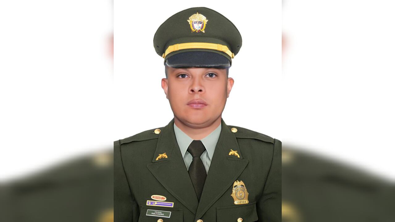 Intendente Pablo Antonio Dueñas Morales, asesinado en Antioquia.
