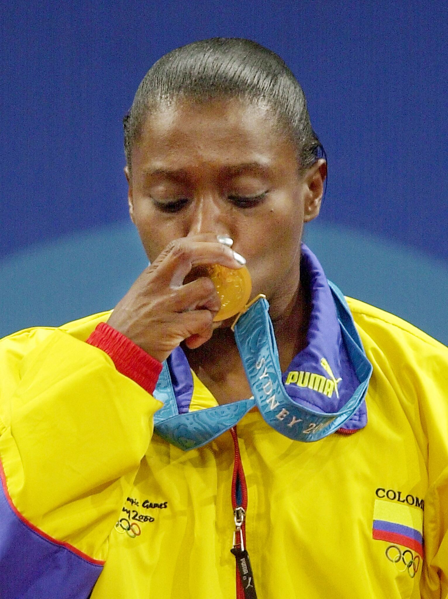 María Isabel Urrutia, la primera medallista de oro en unos Juegos Olímpicos para Colombia.