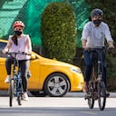 Simex es una de las compañías que pone en práctica diferentes mecanismos para bajar la carga contaminante que aportan sus empleados con sus desplazamientos.,