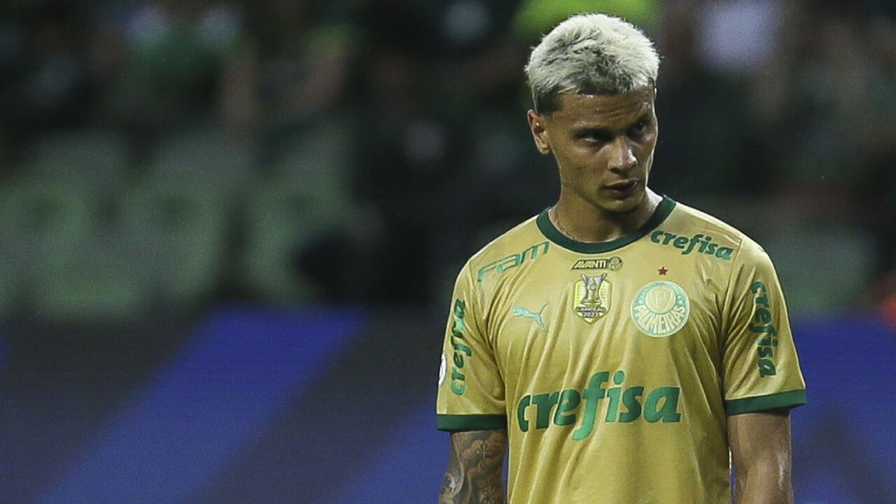 Richard Ríos, jugador de Palmeiras