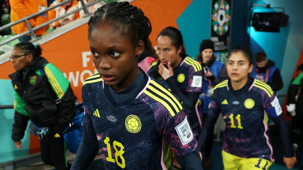 Linda Caicedo, Catalina Usme y Mayra Ramírez.