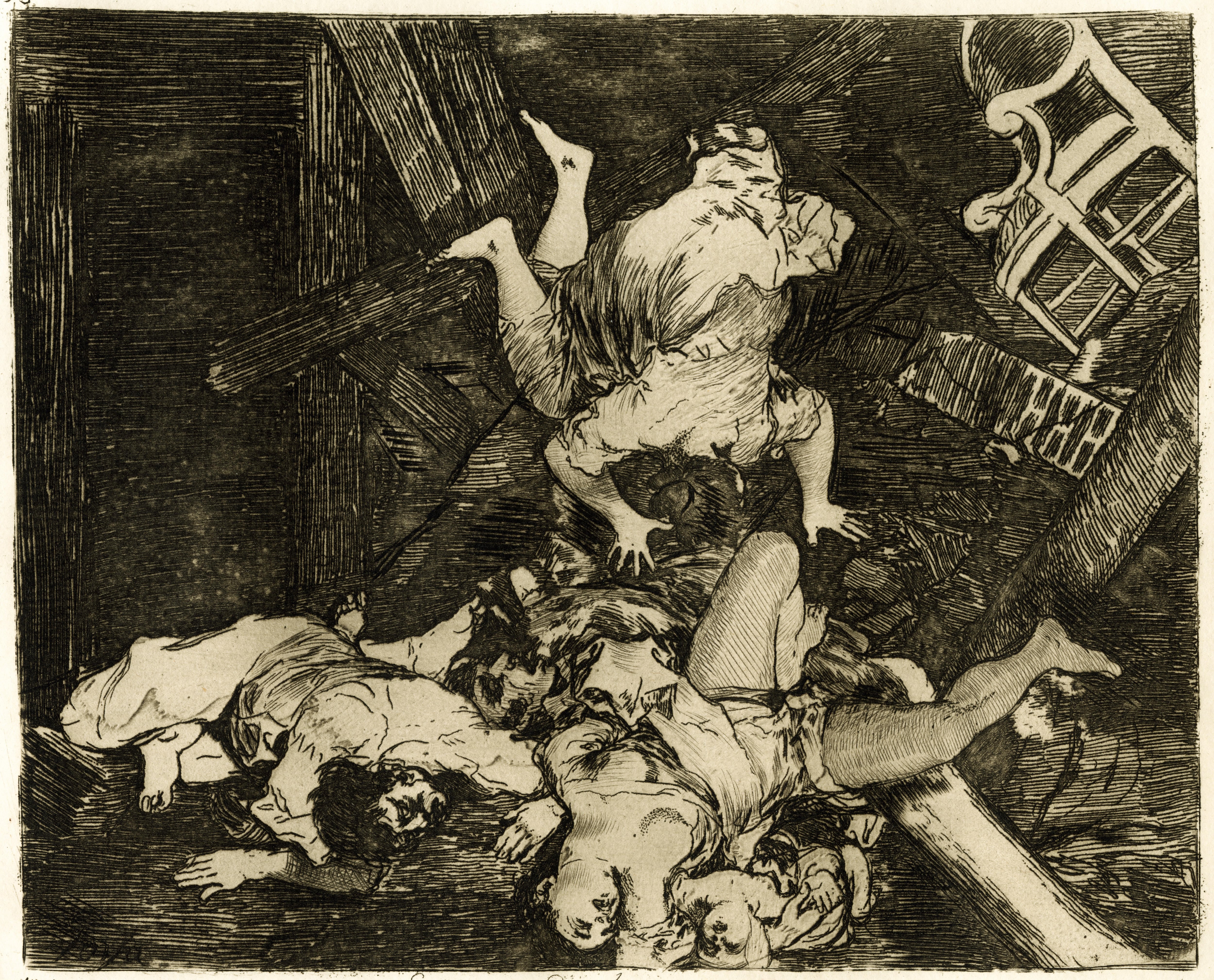 'Estragos de la guerra', Francisco de Goya.