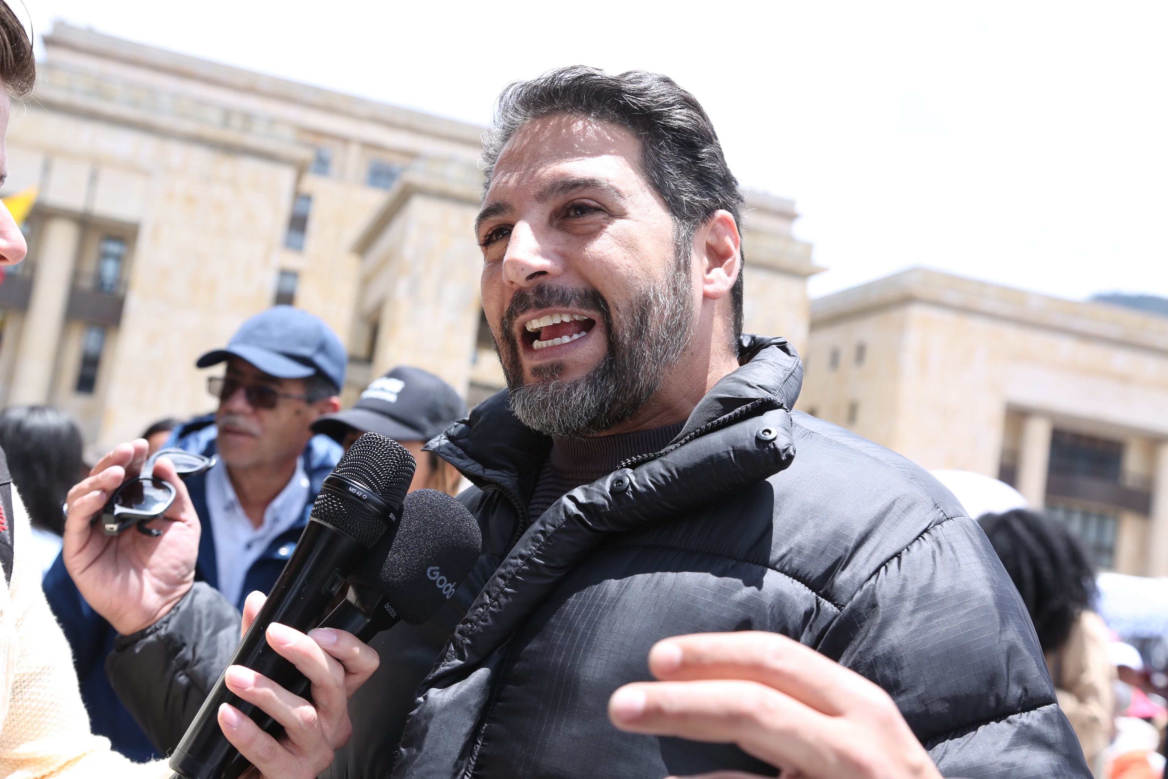 Marchas a favor de las reformas del Presidente Gustavo Petro, Plaza de Bolívar