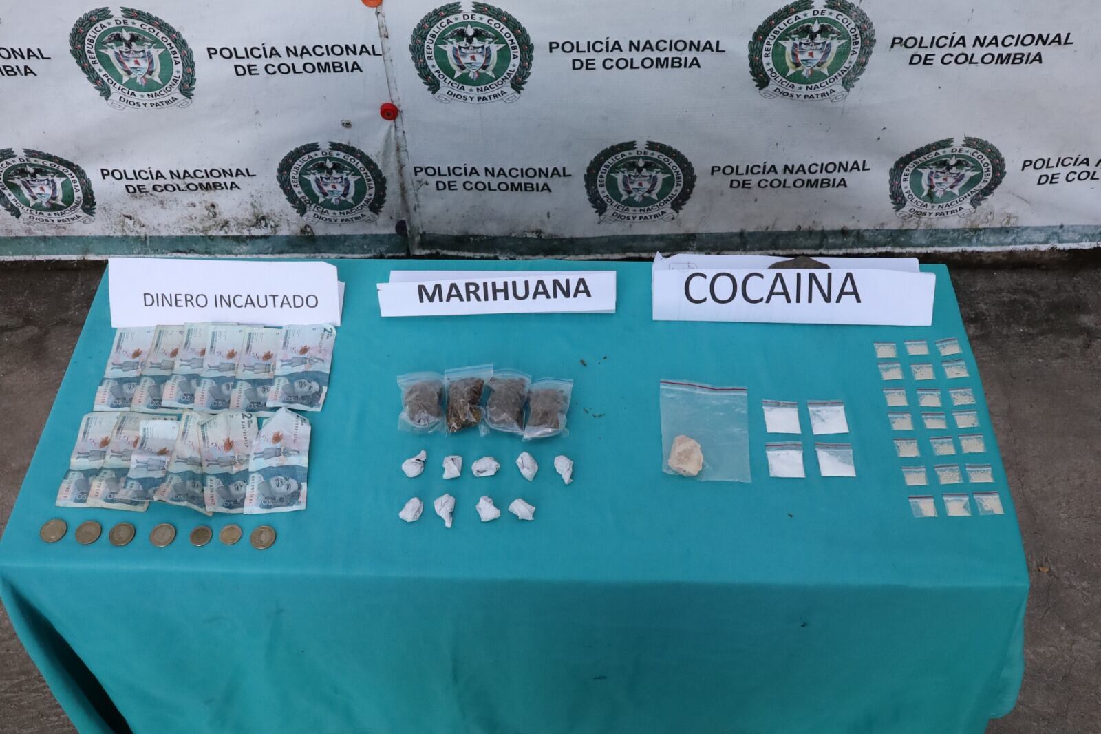 En total fueron ejecutadas 10 diligencias de allanamiento y registro