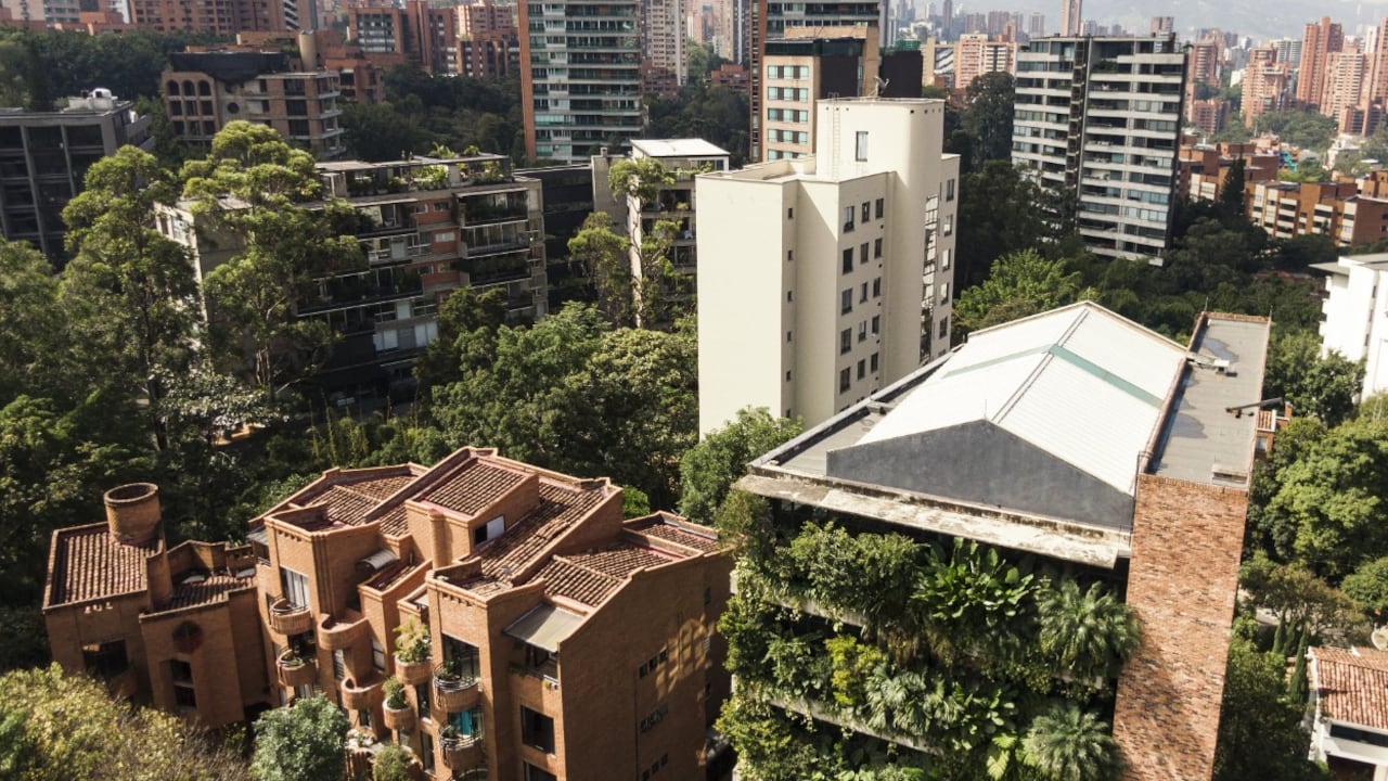 La parte alta del barrio Las Lomas, en El Poblado, es calificado como el sector más actual y con más futuro en Medellín. Su abundante arborización y sus amplias aceras invitan a caminar y a disfrutar el aire libre.